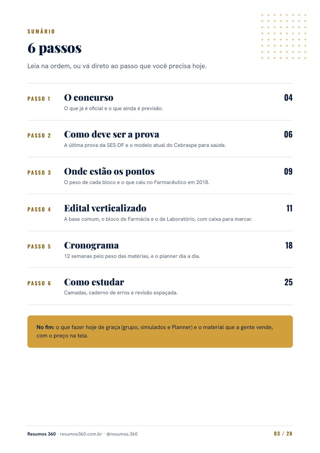 Página 3 do mini guia SES-DF. O texto está disponível abaixo.