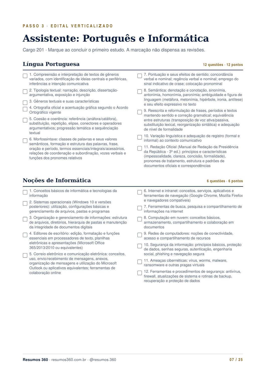 Página 7 do mini guia UFBA. O texto está disponível abaixo.