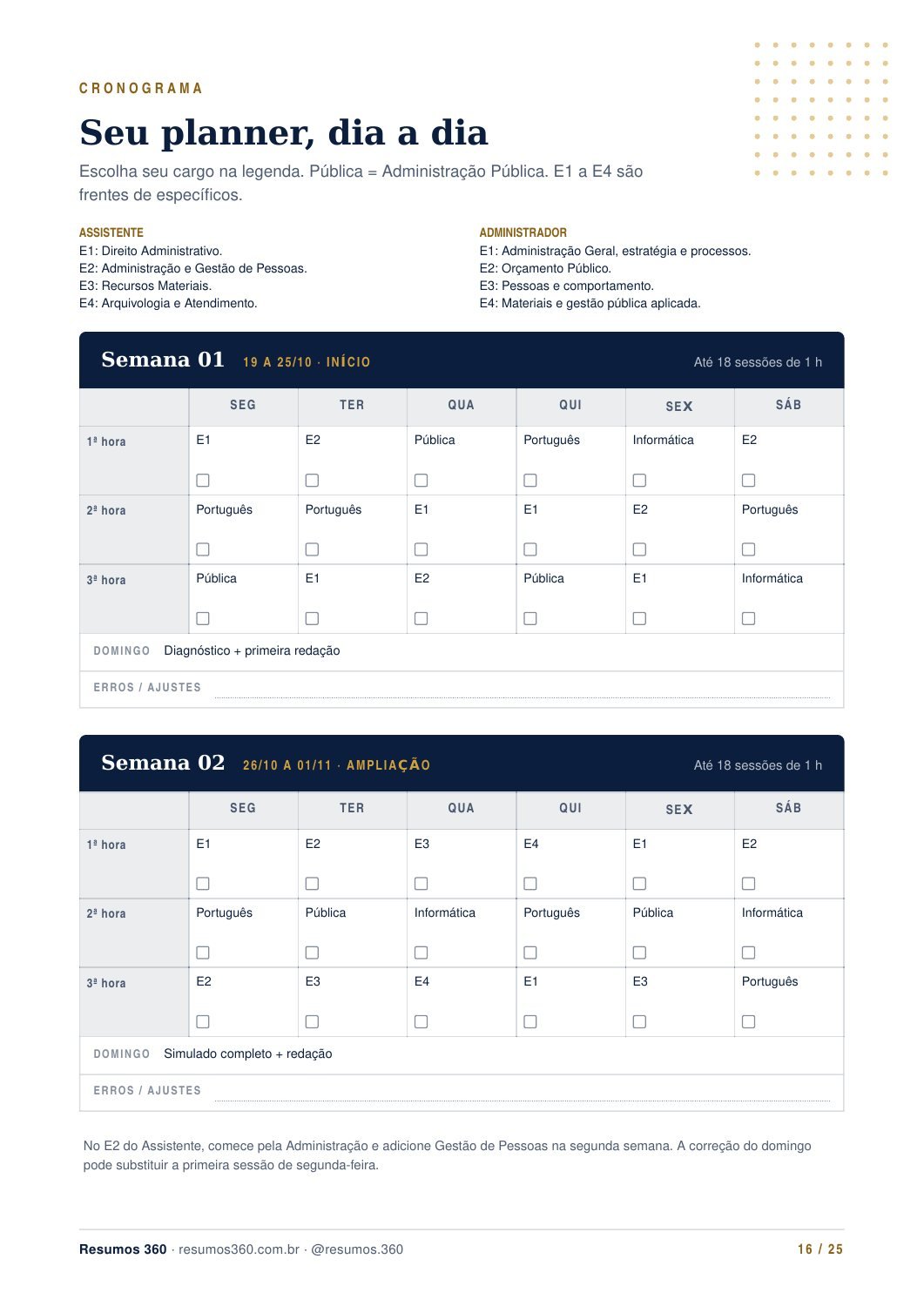 Página 16 do mini guia UFBA. O texto está disponível abaixo.