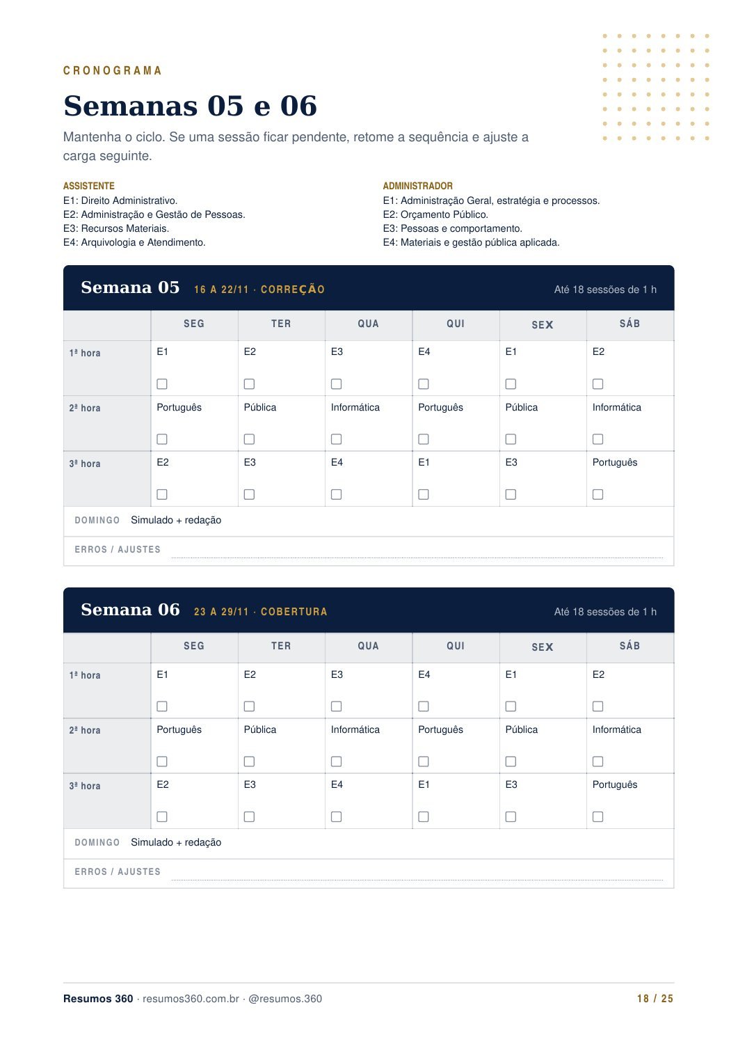 Página 18 do mini guia UFBA. O texto está disponível abaixo.