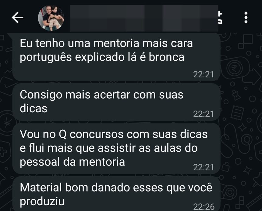 De quem já paga uma mentoria mais cara