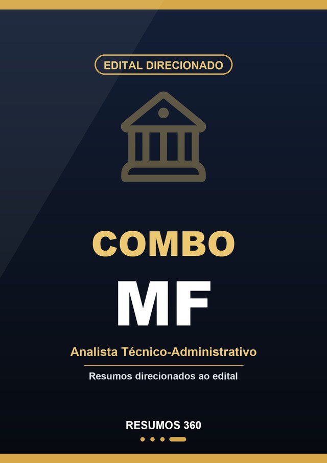 Combo ATA-MF · Analista Técnico-Administrativo (Min. da Fazenda)