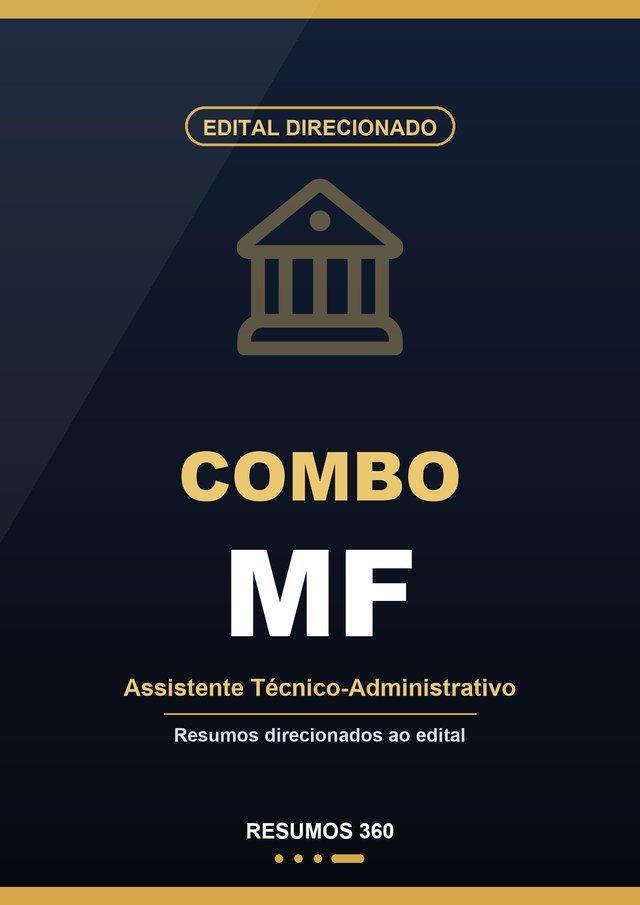 Combo ATA-MF · Assistente Técnico-Administrativo (Min. da Fazenda)