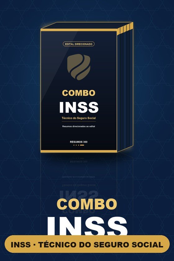 Combo INSS · Técnico e Analista Administrativo (pré-edital)