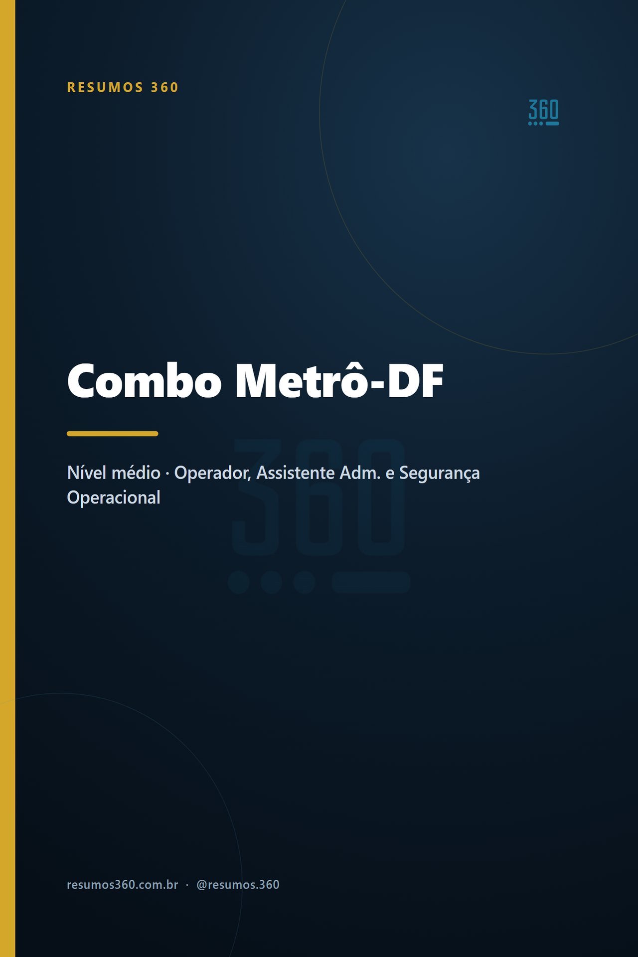 Capa Combo Metrô-DF