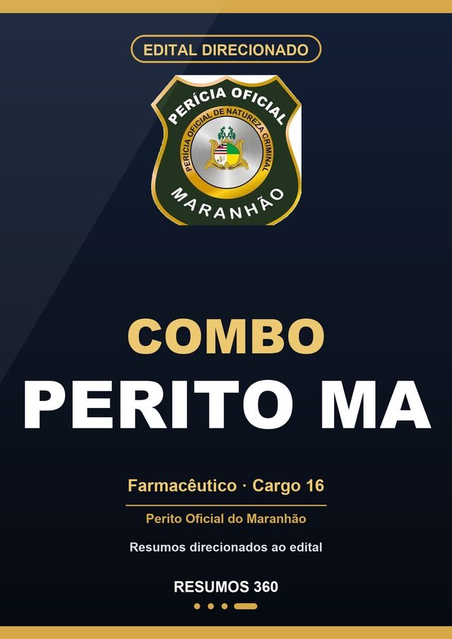 Combo Perito Criminal MA · Farmacêutico