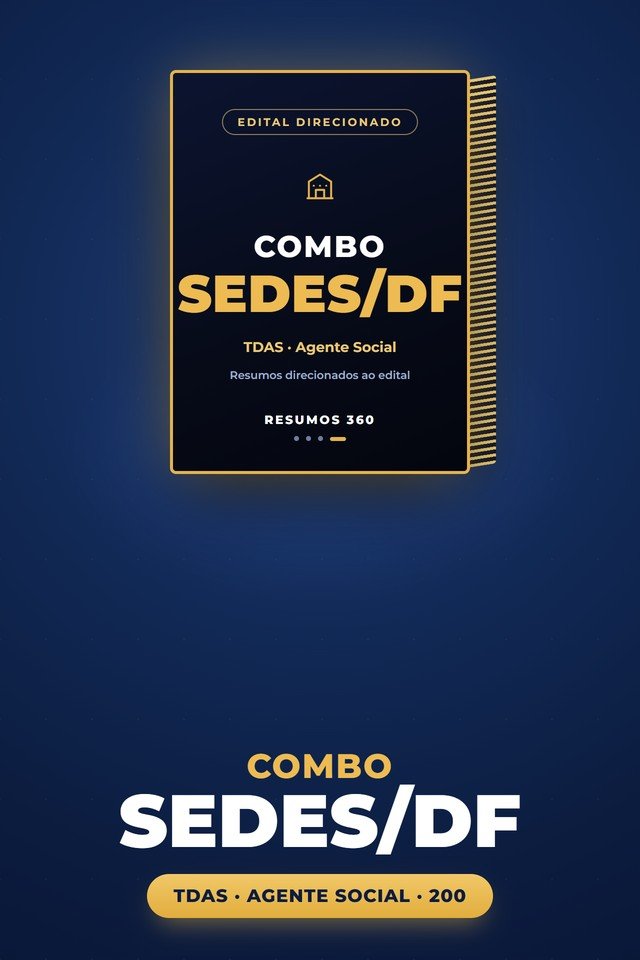 Combo SEDES/DF · Agente Social (TDAS 200)