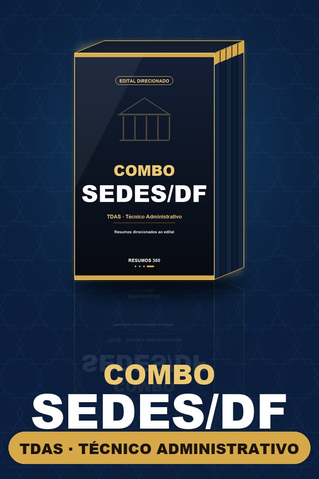 Combo SEDES/DF · Técnico Administrativo (TDAS 202)