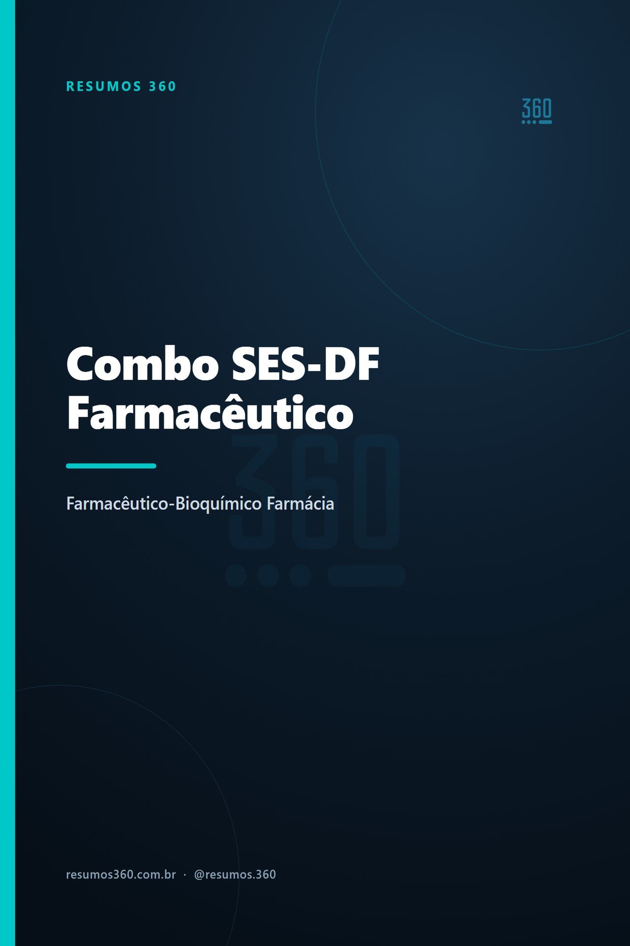 Capa: Combo SES-DF · Farmacêutico-Bioquímico Farmácia