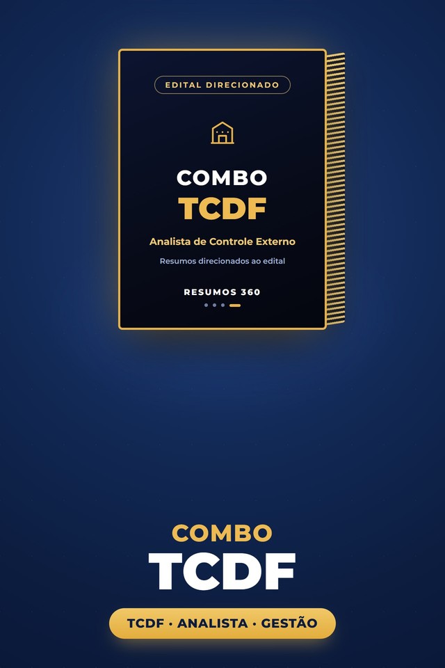 Capa Combo TCDF · Analista (Gestão)