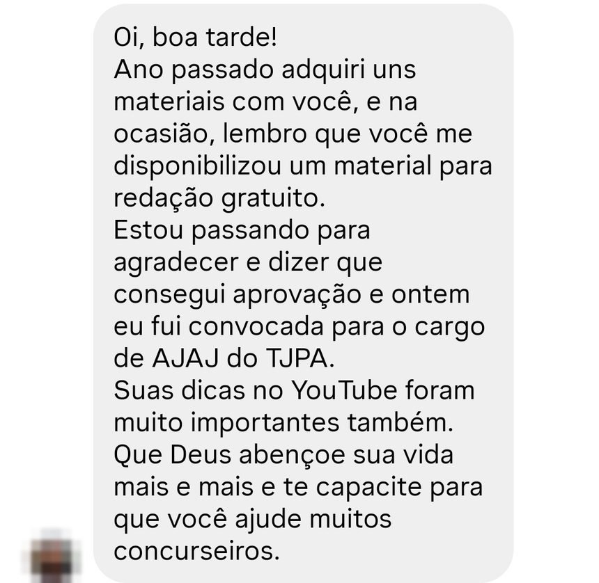 Aluna conta no Instagram que foi convocada para o cargo de AJAJ do TJPA