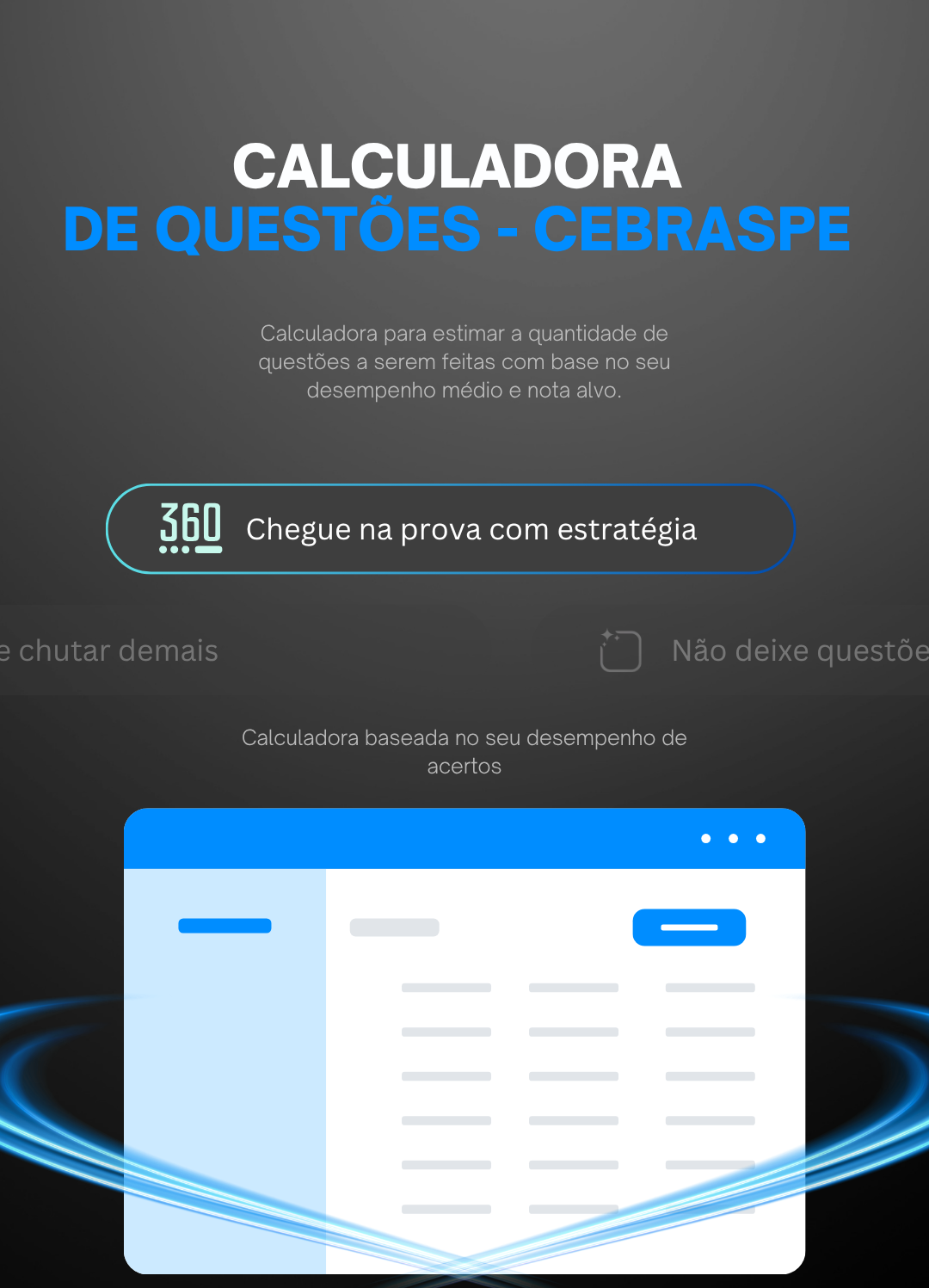 Capa Calculadora Cebraspe 360
